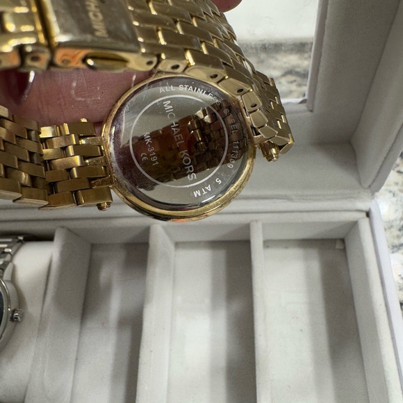Gold Michael Kors watch